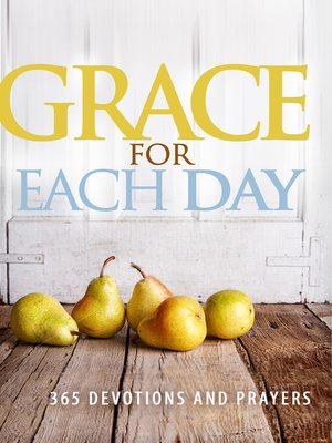 cover image of Grace for Each Day